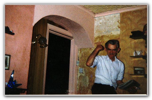 Uncle Ted at home